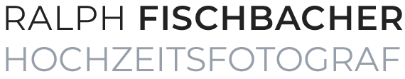 Logo Ralph Fischbacher - Fotograf Hochzeit